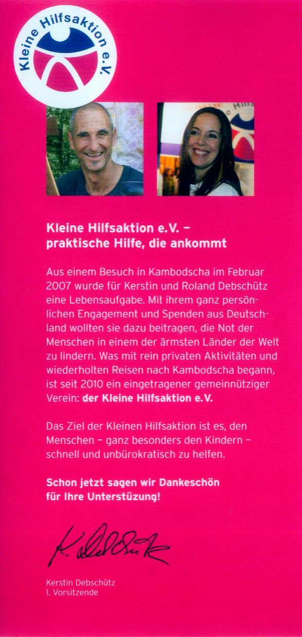 Kleine Hilfsaktion